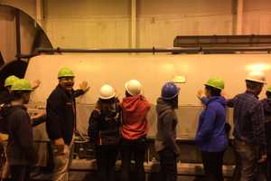 Croton-Harmon High School Students Visit County Incinerator