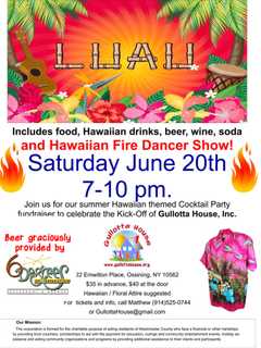 Luau In Ossining To Benefit Gullotta House