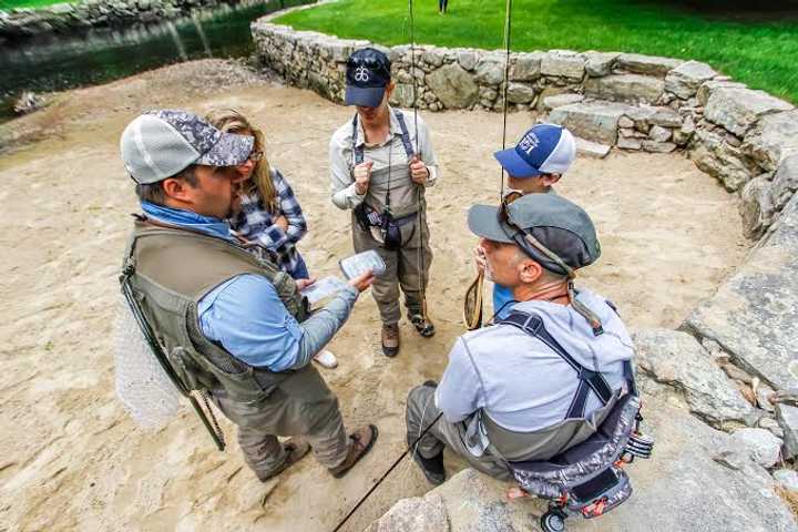 Westport's Coldwell Banker, Orvis Host Fly Fishing Demonstration