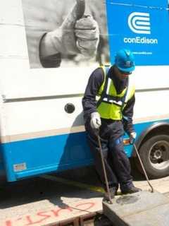 Con Edison Works To Restore Power In Mount Vernon