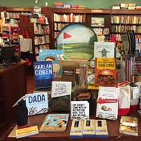 <p>The Father&#x27;s Day book table at Elm Street Books in New Canaan.</p>