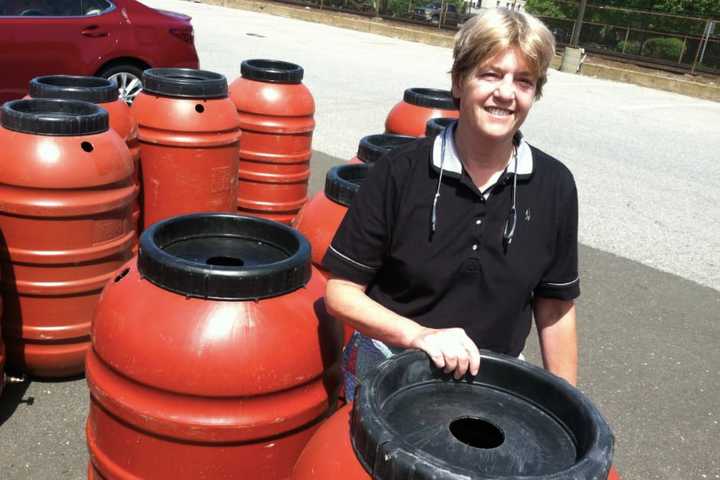 Aquarion Helps The Environment, One Water Barrel A Time In Stamford