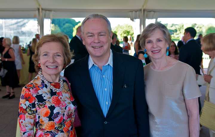 From L: Shelby White, Daily Voice Founder and CEO Carll Tucker, author Jane Bryant Quinn.