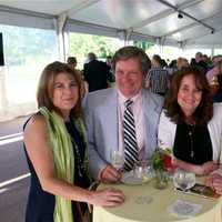 <p>From L: Monique Schulman, Chris Bancel, Caroll Bancel, Betsy Perreten at the Westchester Land Trust benefit.</p>