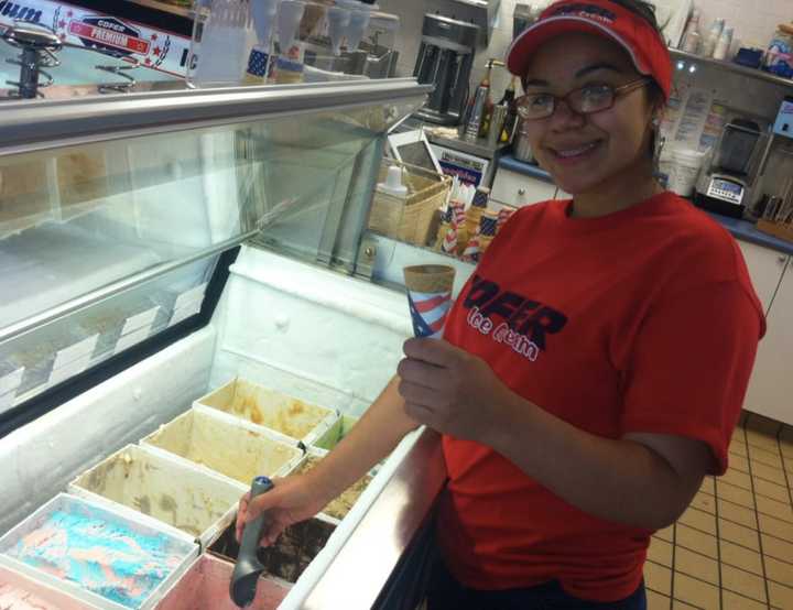 Gofer Ice Cream in Darien offers dozens of different flavors.