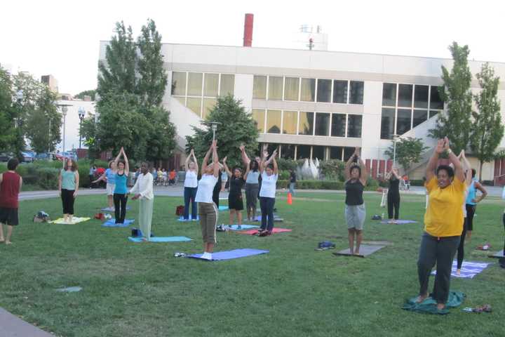 Westchester Yoga Arts Presents Solstice On The Green In New Rochelle