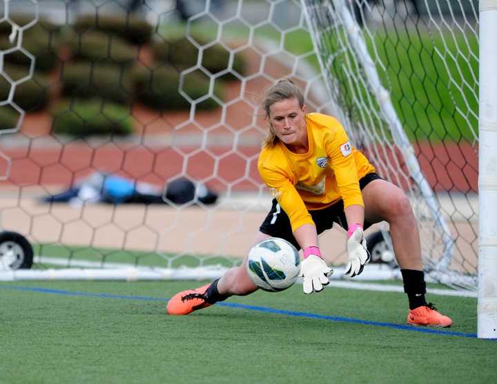 Alyssa Naeher is a goalkeeper for the U.S. women&#x27;s soccer team. 