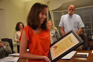 Fox Lane Valedictorian, Salutatorian Honored By Pound Ridge Town Board