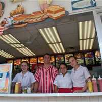 <p>Some of the servers at Red Rooster Drive-In in Brewster.</p>