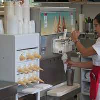 <p>Soft serve is king at Red Rooster.</p>