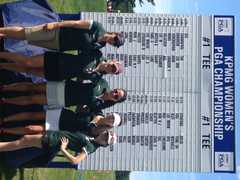 Harrison HS Girls' Golf Team Lands Pro Lesson While Attending LPGA Tourney