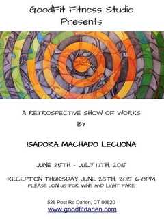GoodFit Studio In Darien Hosts Reception For Upcoming Art Exhibit