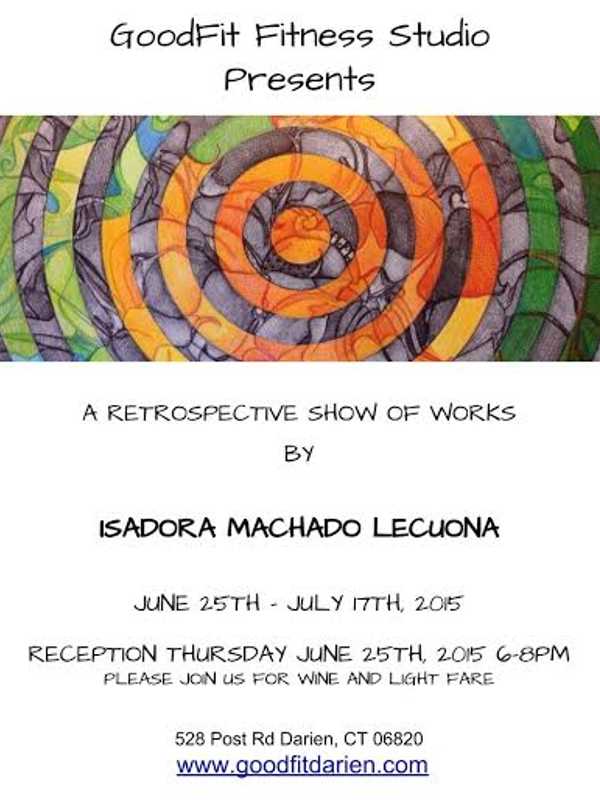 GoodFit Studio In Darien Hosts Reception For Upcoming Art Exhibit