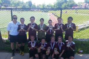 Ossining Lightning Girls Soccer Team Wins Under 10 Tournament 