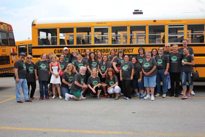 Carmel School's Transportation Dept. Raises Money For Sparrow's Nest