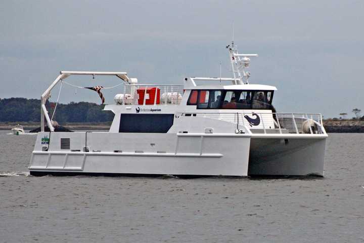 The Maritime Aquarium at Norwalk offers study cruises on its new R/V Spirit of the Sound.