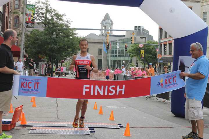 Triathlon Events Hit The Streets, Water Of Stamford This Weekend