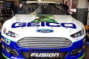 GEICO's Grand Opening In Yonkers Features NASCAR Show Car, Raffles