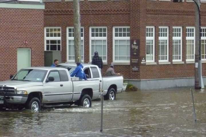 A flood warning has been issued for Brookfield until 7 p.m. near the Still River by the National Weather Service.