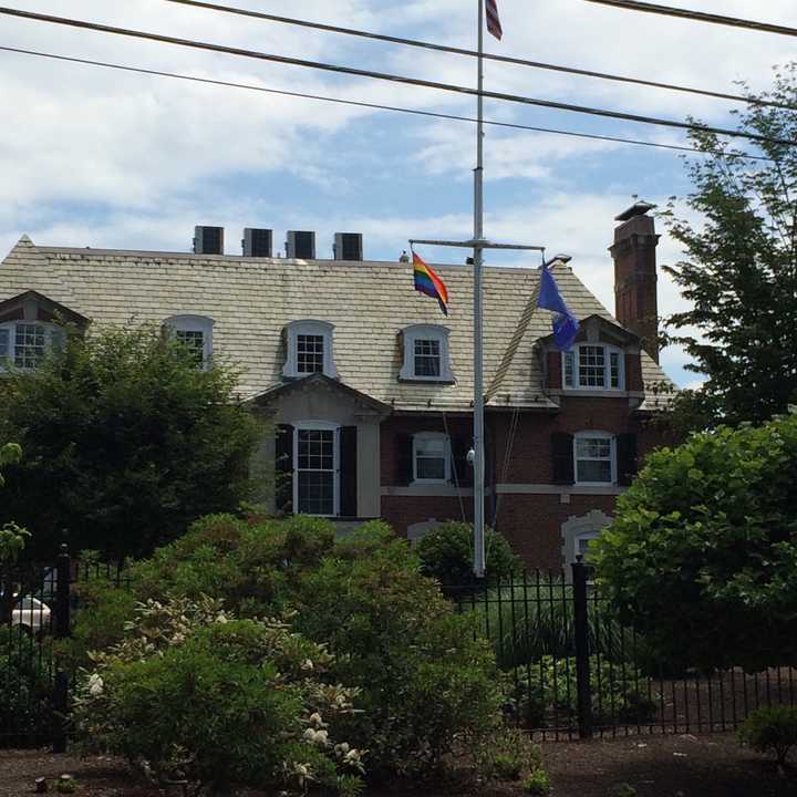 Gov. Dannel P. Malloy directed the LGBT pride flag to be flown at the Governors Residence in Hartford. &#x27;This is a historic moment, and we should recognize and celebrate its significance. ... I am proud to fly the pride flag at the residence.&#x27;