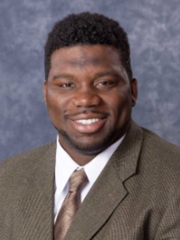 NFL's Derek Dennis Conducts Football Clinic In Peekskill
