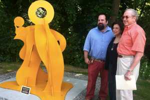 Wilton 'Konnects' With New Outdoor Artwork On River Road