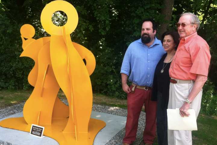 Wilton 'Konnects' With New Outdoor Artwork On River Road