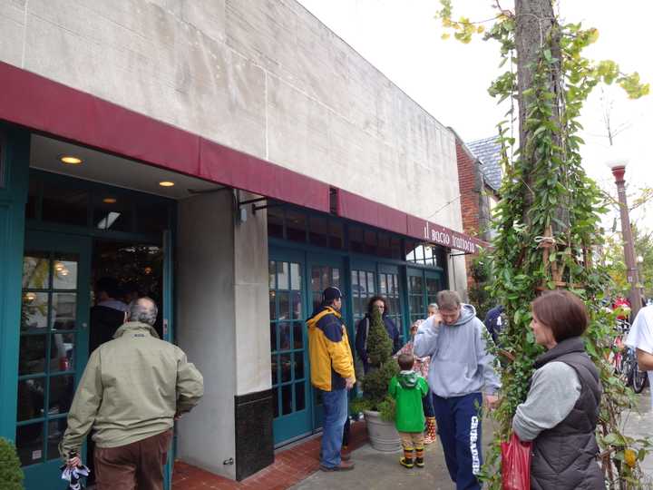 Il Bacio Trattoria is one of the many restaurants open in Bronxville after Hurricane Sandy. 