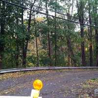 <p>Con Edison crews first started working here at the S-curve at Old Albany Post Road in Ossining.</p>