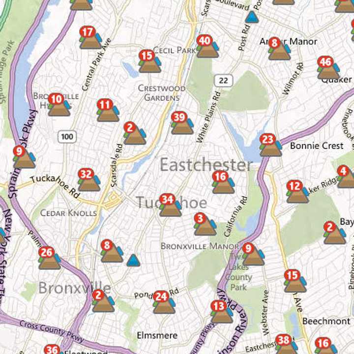 While Tuckahoe nearly has power restored, many Eastchester customers remain in the dark. 