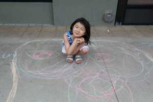 Cross County Shopping Center Hosts Sidewalk Chalk Art Festival