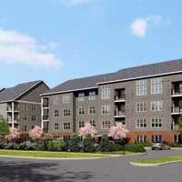 <p>This is an artist&#x27;s rendering of the completed 1 Kennedy Flats in downtown Danbury. </p>