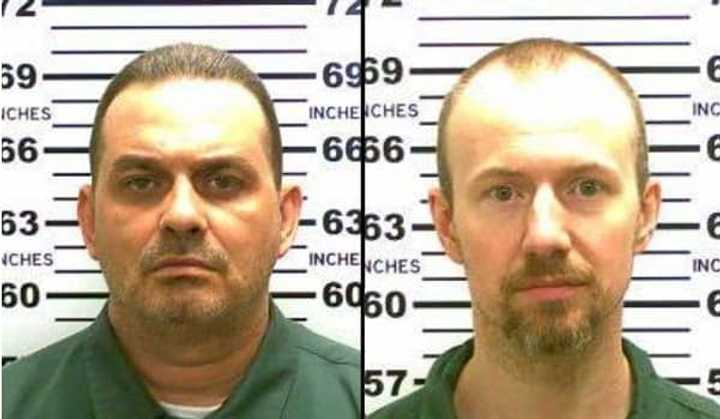 Escapees Richard Matt, left (killed), and Richard Sweat (captured)