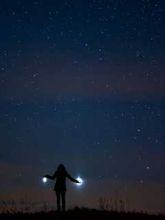 Jupiter, Venus Forming Unusual Sight In Fairfield Sky