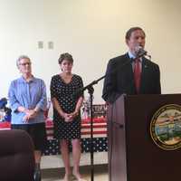 <p>U.S. Senator Richard Blumenthal (D-CT) introduces his elder abuse prevention bill at an event Thursday.</p>