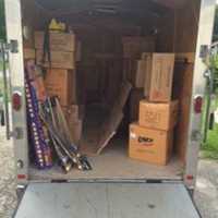 <p>Part of the haul of illegal fireworks seized by Connecticut State Police from a Danbury home. </p>