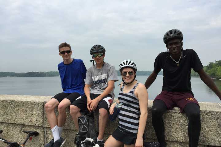 Harrison Teens Begin Cross-Country Bike Trek For Pediatric Cancer Research
