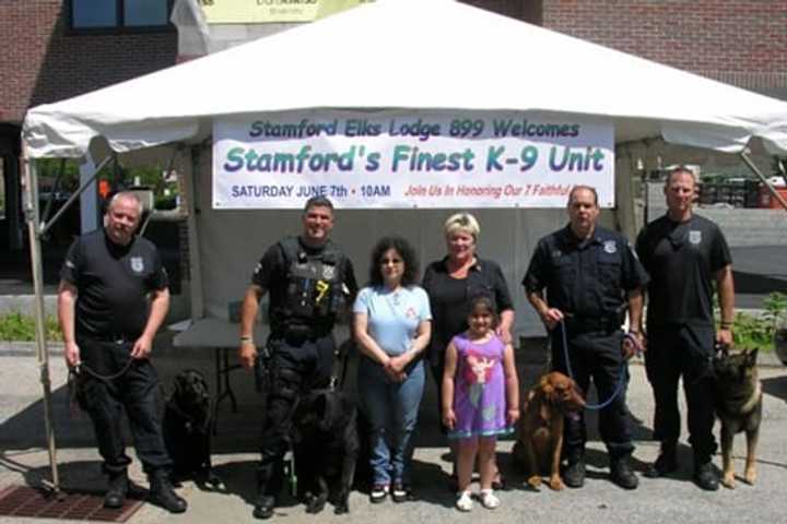 Stamford Elks Hosts Event Spotlighting Talents Of Police K-9s 