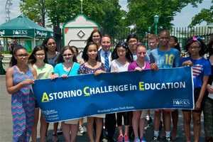 Astorino Honors Students Who Accepted  ACE Challenge At Rye Playland