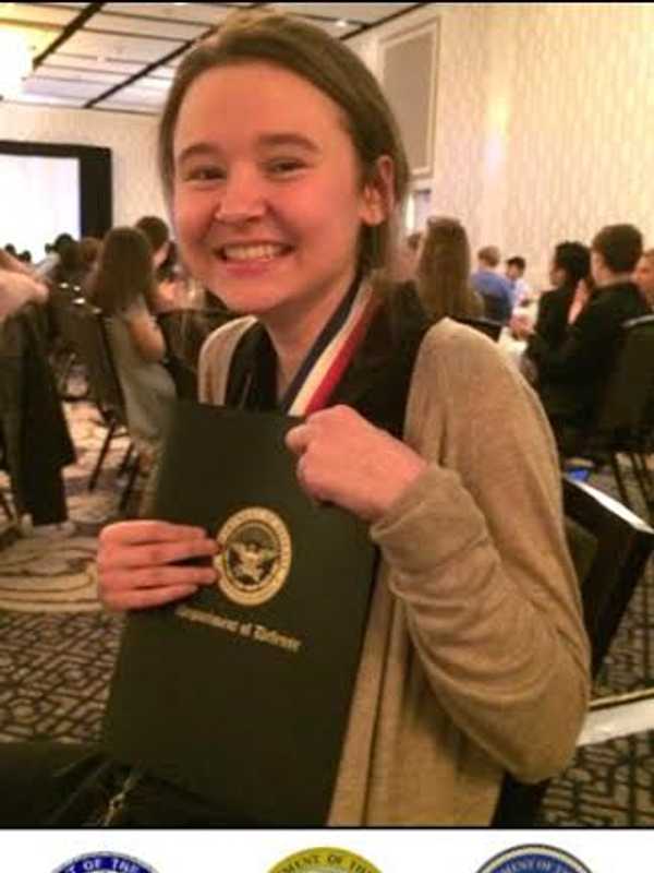 Ossining High's Juliet Ivanov Wins Science Symposium Award