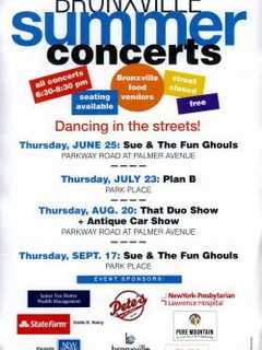 Bronxville Chamber of Commerce Having Summer Concerts