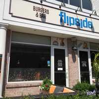 <p>Flipside Burgers and Bar is located at 1125 Post Road  in Fairfield. </p>