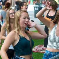 <p>Thursday&#x27;s season debut of the Alive@Five outdoor concert series brings plenty of music lovers to Columbus Park.</p>