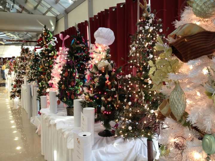 More than 100 decorated trees will be raffled at the 10th Annual Festival of Trees this weekend. 