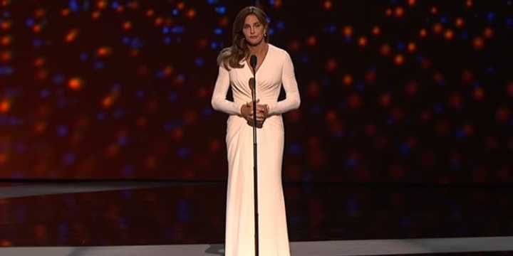 Caitlyn Jenner received the Arthur Ashe Courage Award from ESPN.