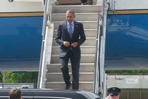 Obama Visit To NYC Includes 'Hamilton,' Waldorf Snub, Hamptons Headaches