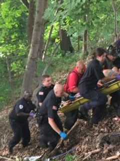 Elderly Woman Rescued From Ossining Ravine