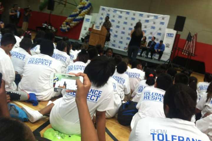 WWE Stars Promote Anti-Bullying Campaign At Stamford Boys & Girls Club