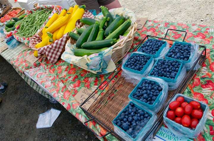 Fruit and vegetables from Veronica&#x27;s Garden, of Ridgefield.