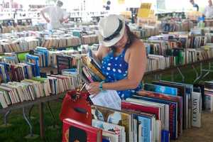 Book Fans Find Treasures At Gigantic Summer Sale At Westport Library